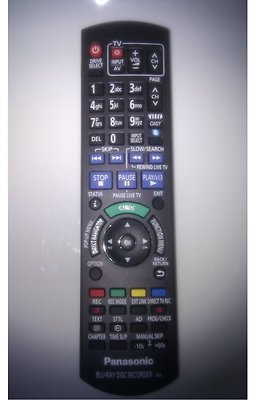 Panasonic BLU RAY DVD Recorder Remote Control N2QAYB000614