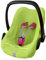 ByBoom - Frottee Sommerbezug, Schonbezug für Babyschale, Autositz, z.B. Maxi Cosi CabrioFix, City, Pebble; Designed in Germany, MADE IN EU, Farbe:Limette