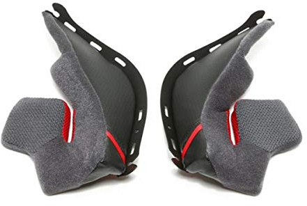 SHOEI NXR MOTORCYCLE HELMET REPLACEMENT CHEEK PADS 35mm