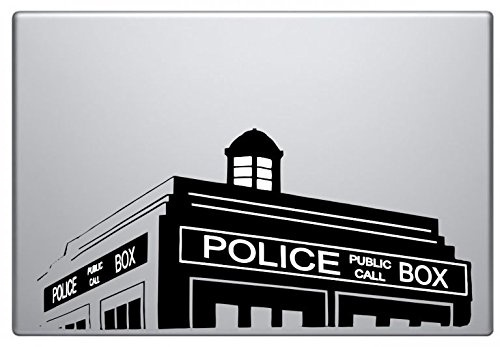 Aufkleber Dr Who, Tardis von Apple MacBook 11 13 15 17