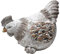 Kynast Garden Deko Gartenfigur Henne 31cm Echte Handarbeit Steinoptik Huhn