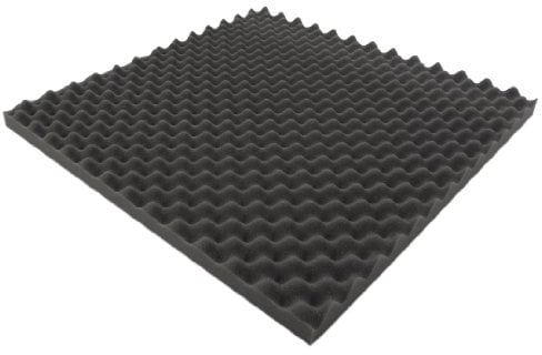 Noppenschaumstoff - Akustik Schaumstoff (ca. 49 x 49 x 3 cm) Akustikschaumstoff Dämmung