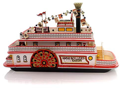 Department 56, Snow Village Serie, Hohe Rollen Riverboat-Casino