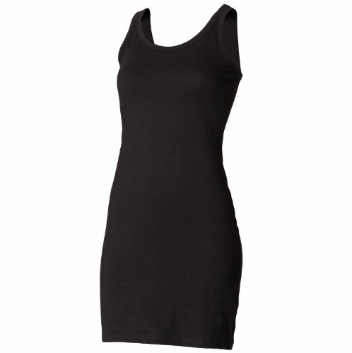 Skinni Fit Ladies Stretch Vest Dress
