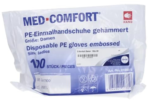 HANDSCHUHE Einmal f.Damen Btl. 100 St