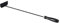 Stubai 460501 Pelle à Cendres, Noir, 600 x 120 mm