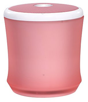 TERRATEC CONCERT BT Neo xs Bluetooth Lautsprecher, Fantastischer Sound, Enormer Bass, bis zu 4 Stunden kabellose Musik, AUX IN, für iPhone, Samsung (pink)