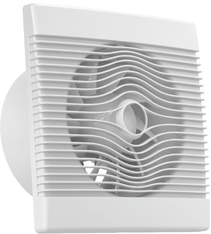 Ventilator Badlüfter Wandventilator Lüfter Ø 100, 120, 150 mit Nachlaufrelais,Timer, WC Bad Küche, AirRoxy pRemium (Ø 150)