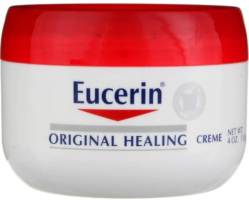 Eucerin Original Healing Soothing Repaircreme, Original, 120 ml Jars (Pack of 3), 120 ml