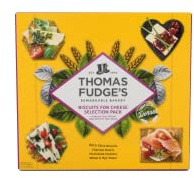 Thomas Fudge's Biscuits For Cheese, 300 g