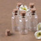 Musuntas® 8 x 10ml Mini Glasflasche mit Korken Kleine Glasflasche Mini Flasche mit Korkverschluss 22x50mm