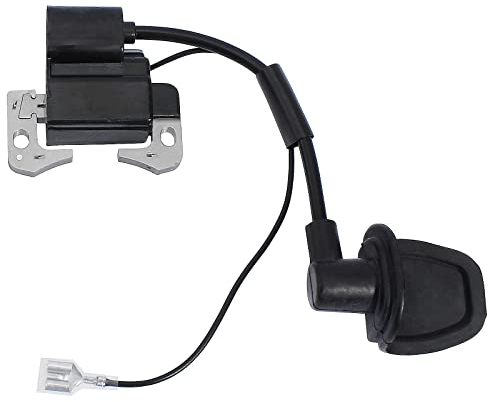 QAZAKY Zündmodul Zündkerzenstecker Zündspule für 2-Takt 33cc 43cc 47cc 49cc 50cc Mini Moto Dirt Pocket Bike Chopper Scooter Kids Quad ATV Minimoto