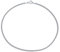Bling Jewelry Chaîne Cheville Simple Solide Cubaine Maille Gourmette Pour Femmes Adolescents .925 Argent Sterling 9 Pouces Fabriqué En Italie