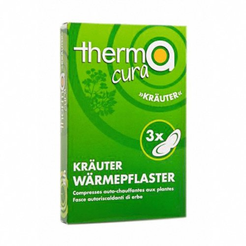 Sport-Tec Thermacura Kräuter Kräuter Wärmepflaster Kräuterpflaster Wärmetherapie 3 STK.