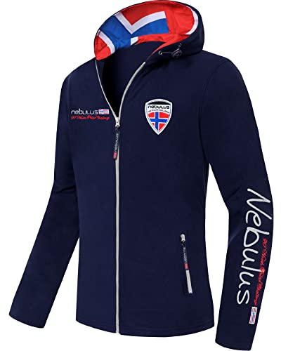 Nebulus Fleecejacke SCHWEDEN T059 (Modell: Q993 - Herren, Navy; Größe: L) FBA