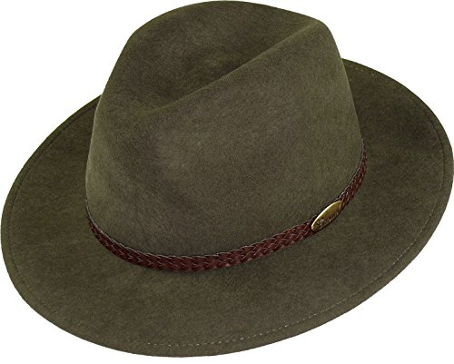 rollbarer Hut in 3 Farben, Kopfgroesse: 61, Schlamm