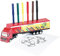 Stifte-Truck inkl. 12 Farbstiften, 6 Fasermaler, 1Spitzer und Malblock