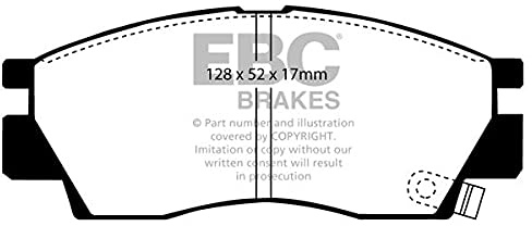 EBC Brakes DP679 Blackstuff Brake Pads