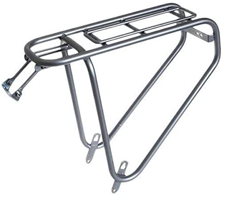 STECO H.R.-Gepäckträger Power Safety Carrier silber matt