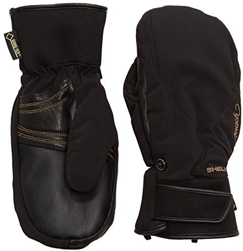 Reusch Damen Handschuhe Mariola Gore-Tex Fäustling, Black, 6