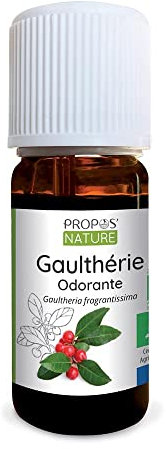 Huile essentielle de Gaulthérie odorante Bio - Gaultheria fragrantissima leaf oil - 10ml- PROPOS'NATURE