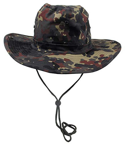 MFH Rangerhut mit Druckknöpfen (Flecktarn/S)