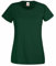 Fruit of the Loom women's value weight t-shirt, lady-fit - Green - XX-Large