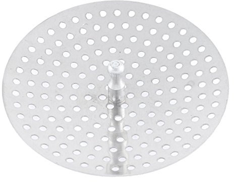 sourcing map Stainless Steel Kitchen Sink Disposal Strainer Drain Holes 80mm Dia