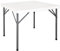 Bolero quadratischer Klapptisch weiß 86 x 86cn
