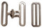 Weatherbeeta 6 Piece Surcingle Set - Nickel Plated - One Size
