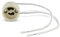 REV Keramik Fassung, Lampenfassung f. Halogenlampen 2St., 230 VAC, 2A, beige