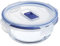 Luminarc Pure Box Active Recipiente Redondo Hermético Vidrio 12x5x6,6cm - 42cl Sodo Apto Microondas Apto Frigorífico Reciclable