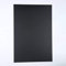 Musiclily 435x290mm Pickguard Blank Schlagbrett Rohling Material für Fender Strat Tele E-Gitarre und Bass, 1-lagig Mattschwarz