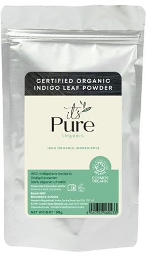 It's Pure Certified Organic Indigo Powder 100 g