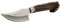 ELECTROPOLIS Cuchillo de Caza Muela Sabueso SABUESO-11S, Hoja de 11 cm, Peso 160 Gramos, puño de asta de Ciervo con Roseta y latón + Tarjeta Multiusos de Regalo