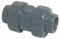 PVC-U - Klebefitting Rückschlagventil- 50mm- federbelastet