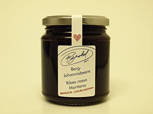Ribes Rosso Montano confettura extra 340 gr. Regiohof