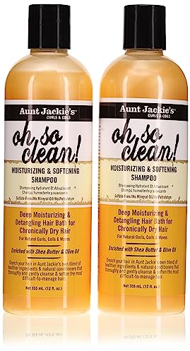 2x Tante Jackies Oh So reinigen Shampoo 12oz (354ml)(2er Pack)