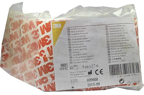 POLSTERWATTE Binde 3M 5cmx2,7m Rolle MW02 12 St