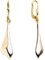 Jobo Damen Ohrhänger 333 Gold Gelbgold bicolor Ohrringe