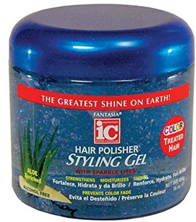 Fantasia IC Polisher Gel with Sparkle 16 oz. (Color Treated)