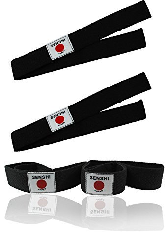 Senshi Japan Heavy-Duty Weight Lifting Straps, Superior Support And Comfort For Intense Workout, Uncompromising Quality-Durable