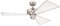 Westinghouse Jasper XL Ventilateur de plafond avec interrupteur mural 132 cm