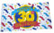 Fahne/Flagge Happy Birthday 30. Geburtstag NEU 90 x 150 cm