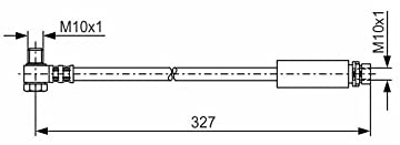 Bosch 1987476095 Brake Hose