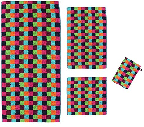 Cawö Handtuchserie Lifestyle Karo Multicolor