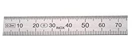 Helios Preisser Stahlmaßstab 1500 mm STA biegsam Teilung B =mm/1/2mm