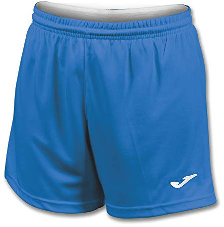 Joma Paris II Short de Football pour Femmes, Taille M, Bleu Royal