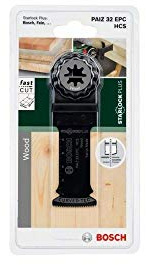 Bosch Accessories Home and Garden 2609256D55 Tauchsägeblatt PAIZ 32 EPC 32mm