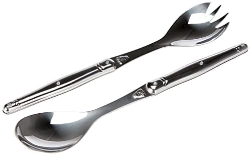 Laguiole Jean Dubost 97618 - Cubiertos de Servir Ensalada (Acero Inoxidable)